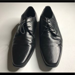 Topman Mens Black Dress Shoes Size 9